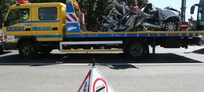 Še vedno se največ nesreč zgodi v svetlem delu dneva, kar velja tudi za nesreče s pobegom. Fotografija je simbolična. 