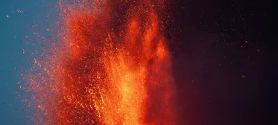 Lava rises from a crater of Mount Etna, Europe's most active volcano, Italy July 7, 2024. REUTERS/Etna Walk/Marco Restivo