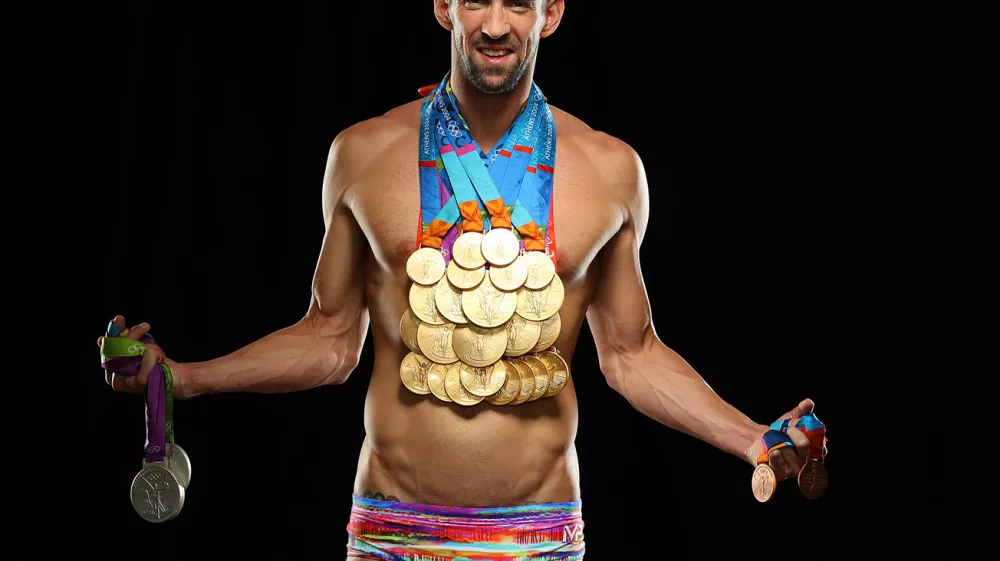 Nesmrtnioddaja o &scaron;portnih velikanihMichael Phelps.