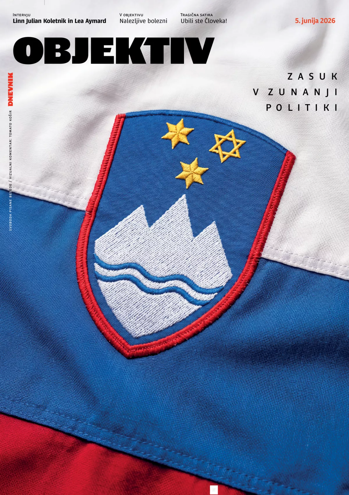 Objektiv naslovnica 5. 6. 2026 / Foto: 