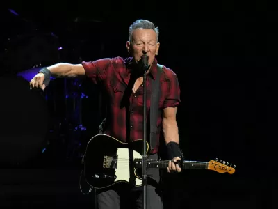 Bruce Springsteen se je ustoličil kot glasnik propadlih ameri&scaron;kih sanj oziroma izginjajočega ameri&scaron;kega delavskega razreda. Foto:&nbsp;AP