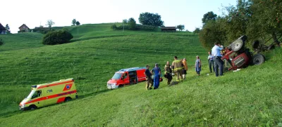 delovna nesreča s traktorjem, Šentjur pri Celju