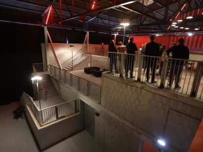 26.09.2024 - novinarska konferenca SNG Drama Ljubljana pred odprtjem prostorov na Litostrojski 56 in ogled novih prostorov.Foto: Luka Cjuha