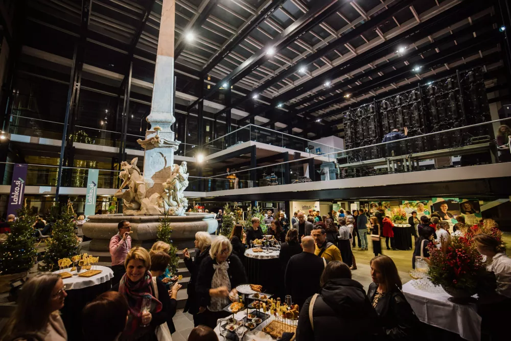 Utrinek z dogodka ACS v Narodni galeriji (Foto: Rok Mlinar)