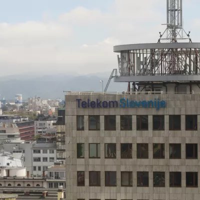 17.04.2024 - Telekom slovenije - poslovna stavbaFOTO: Luka Cjuha