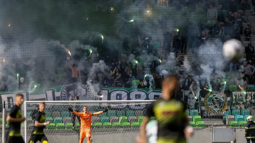 17.05.2025 - Nogomet Olimpija - Radomlje - Olimpija državni prvakFoto: Luka Cjuha