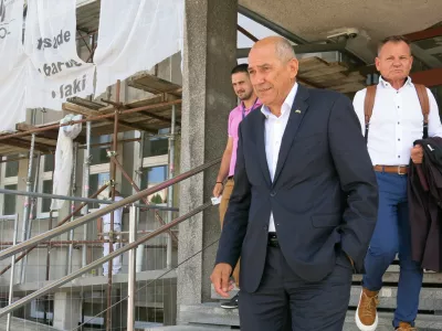 Jan&scaron;a leta 2023 pred kranjskim okrožnim&nbsp;sodi&scaron;čem.&nbsp;/ Foto: STA