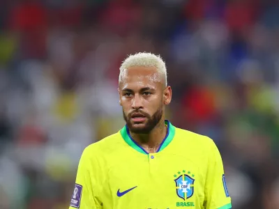 FILED - 05 December 2022, Qatar, Doha: Brazil's Neymar in action during the FIFA World Cup Qatar 2022 Round of 16 soccer match between Brazil and South Korea at Stadium 974. Photo: Tom Weller/dpa