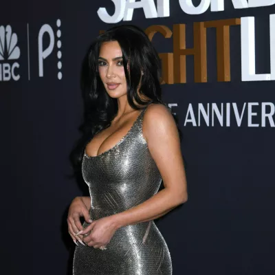 2ST3AGY February 16, 2025, New York, New York, USA: KIM KARDASHIAN attends the SNL50: The Anniversary Show at 30 Rockefeller Plaza in New York. (Credit Image: ? Photo Image Press via ZUMA Press Wire) EDITORIAL USAGE ONLY! Not for Commercial USAGE!