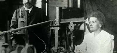 Pierre in Marie Curie