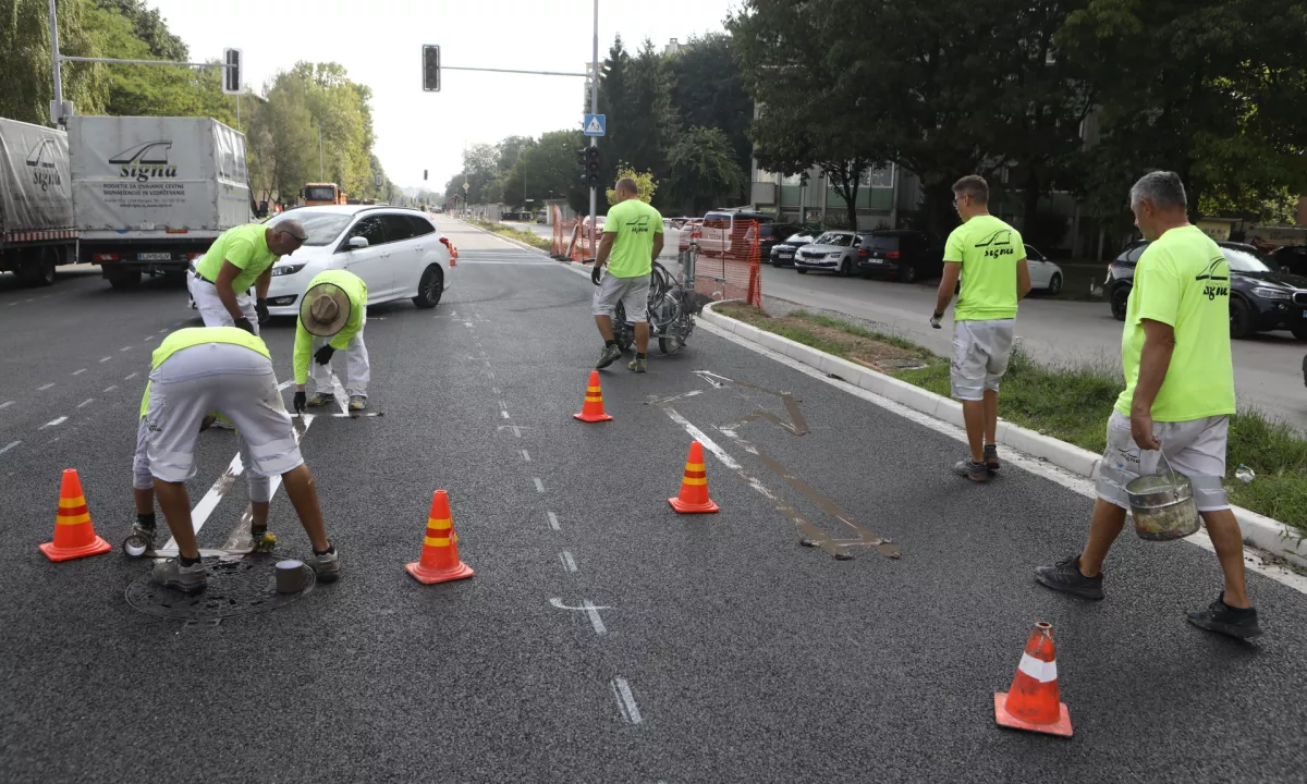 Vesela novica za voznike: odprla se bosta priključek Šentvid in Linhartova cesta
