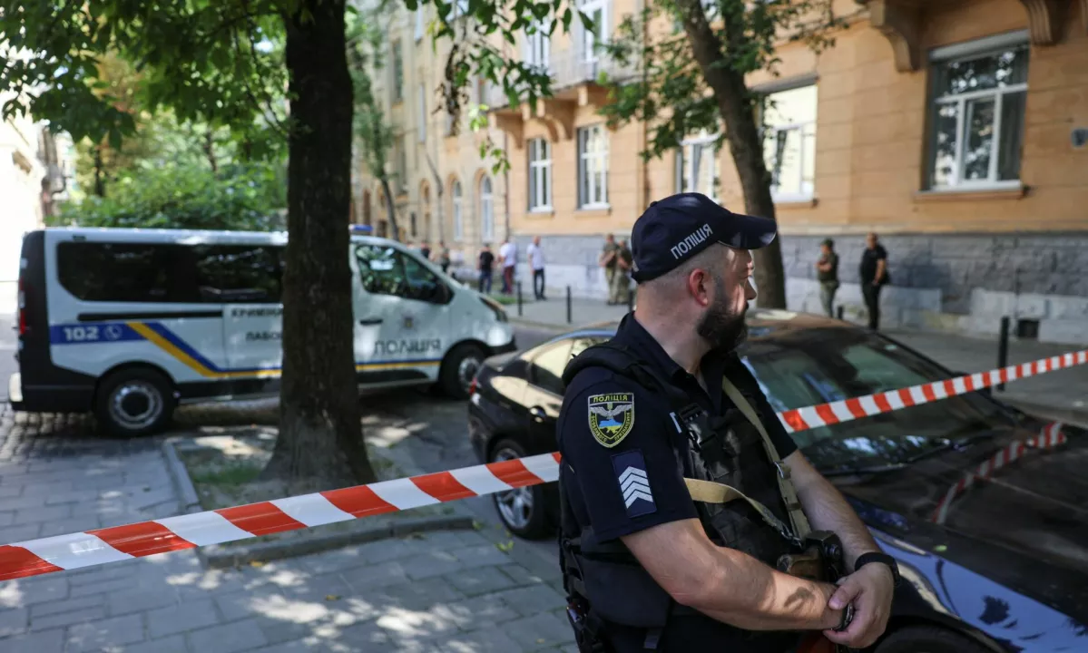 Po umoru v Lvovu Zelenski sporočil: Osumljenca smo aretirali