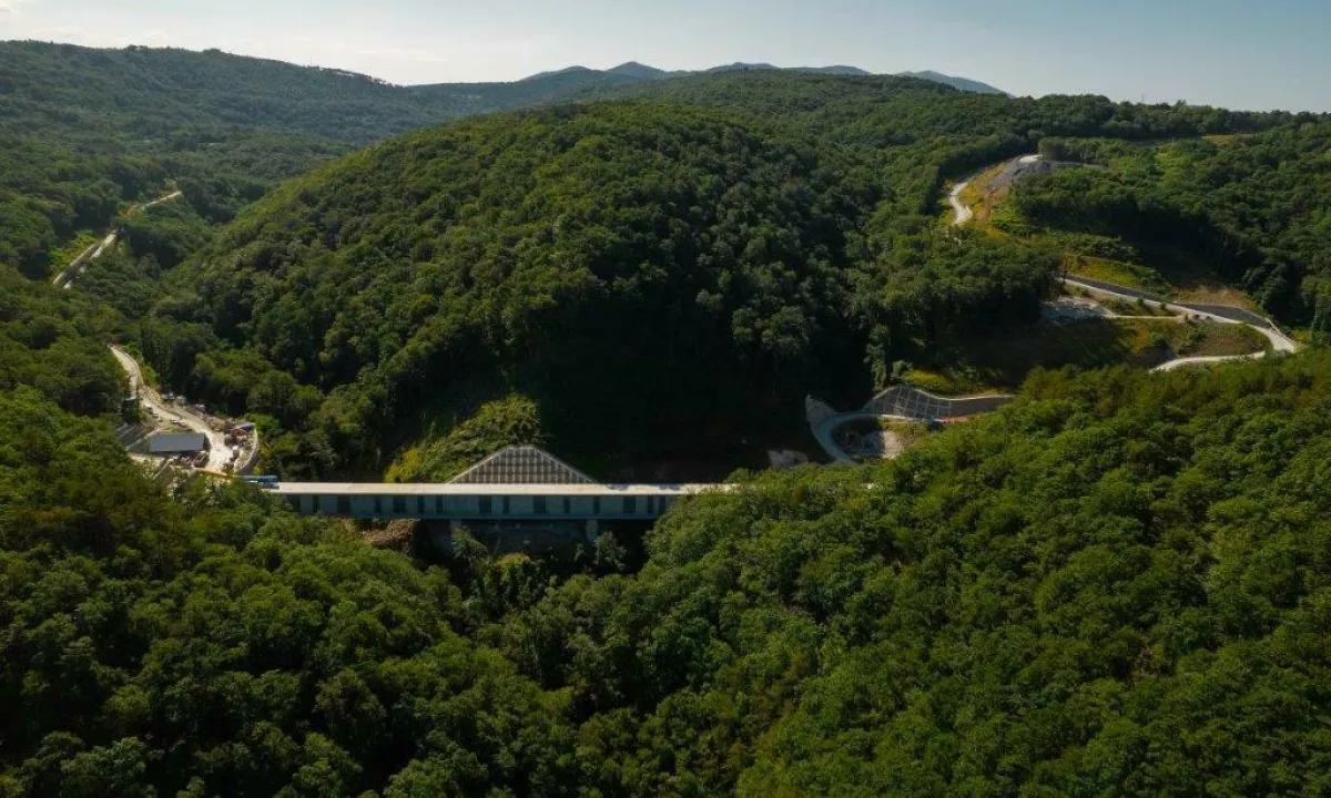 Neurja povzročila veliko škodo na gradbiščih drugega tira Divača-Koper