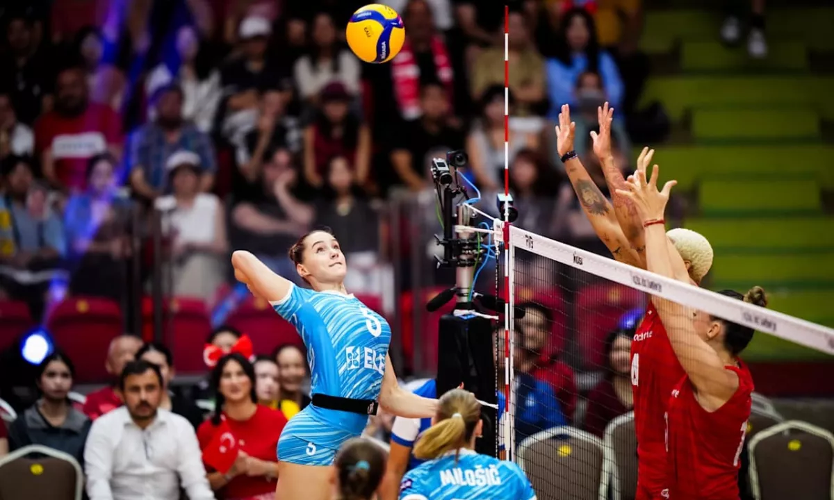 Turkinje pričakovano premočne za hrabre Slovenke