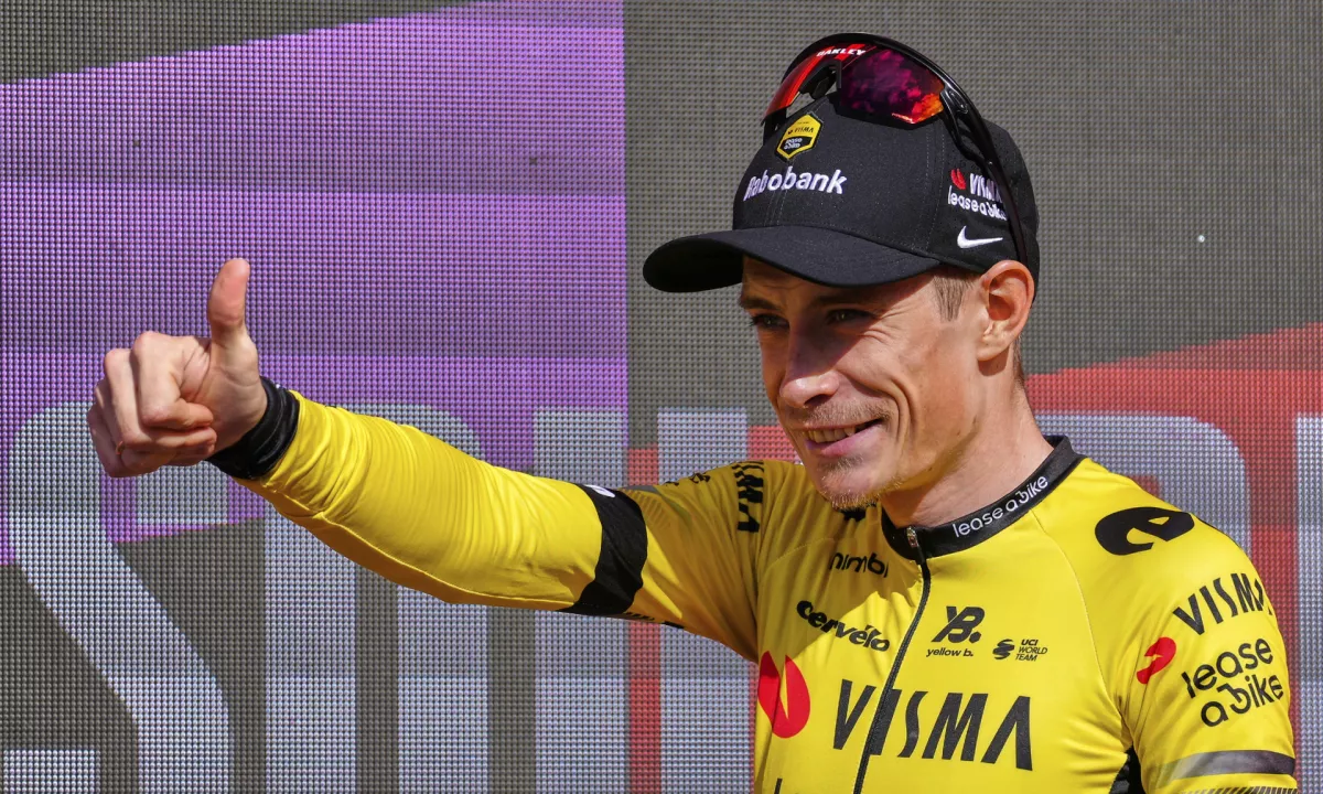 Vingegaard na Vuelti prevzel vodstvo