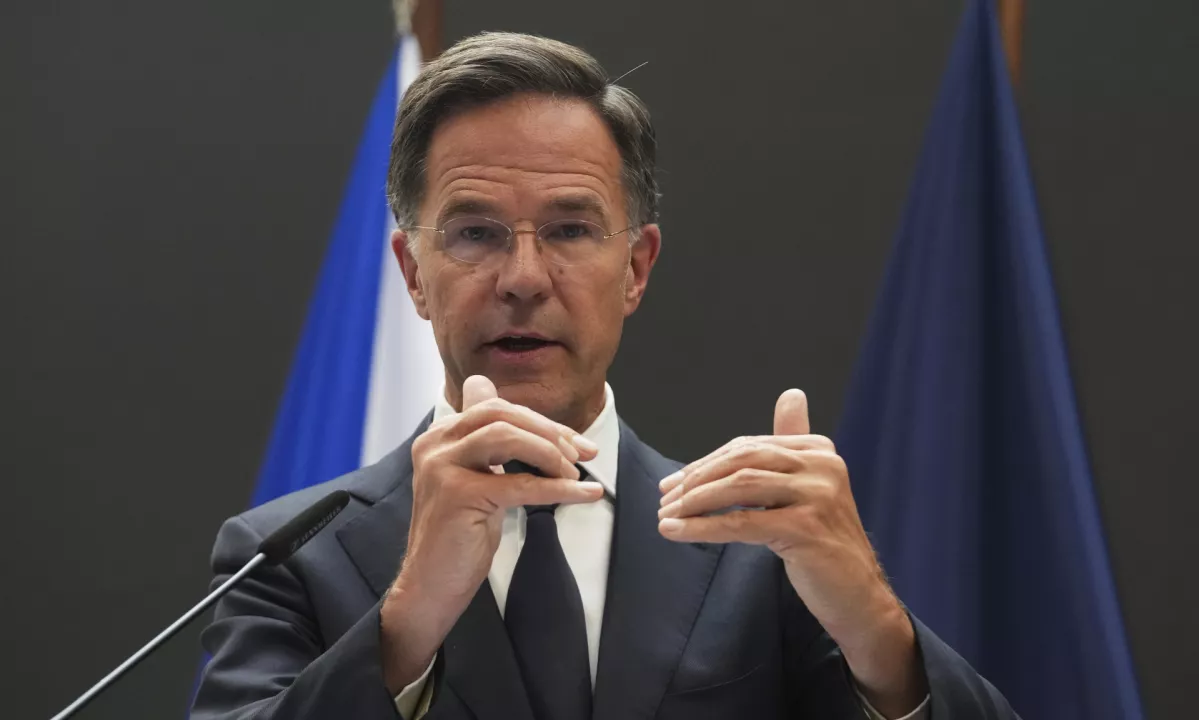 Rutte: Rusija nima pravice odločati o napotitvi zahodnih vojakov v Ukrajino, Kitajska pa lahko konča vojno