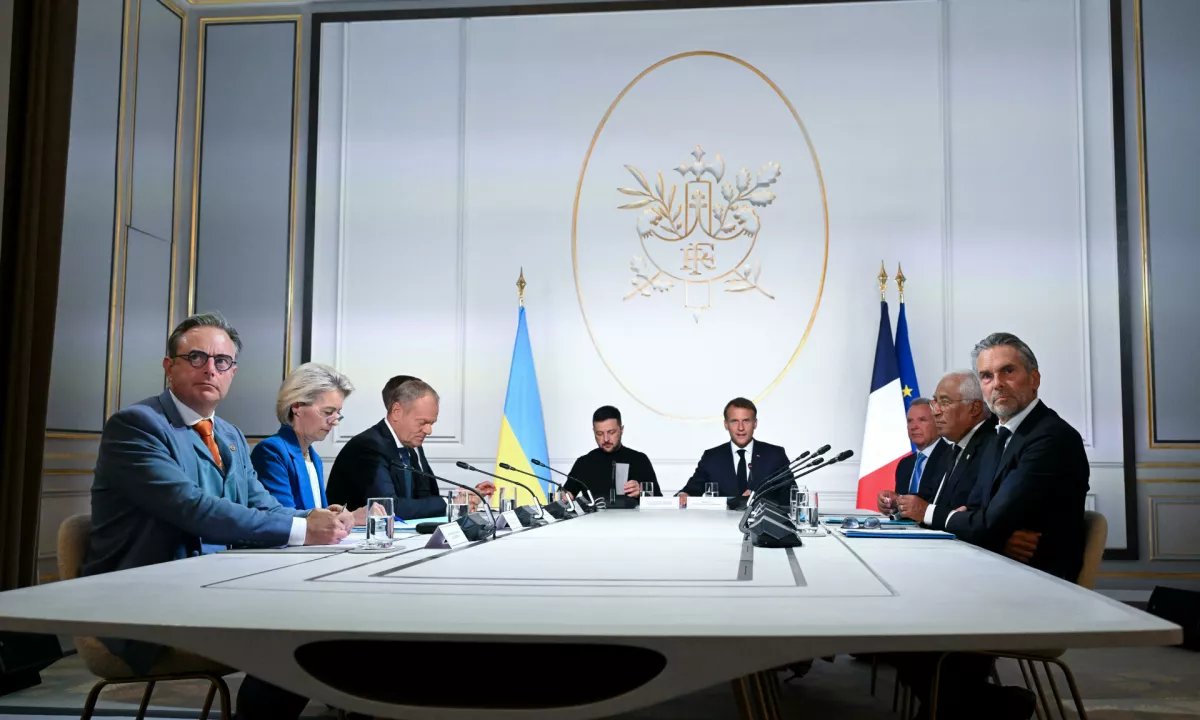 Po premirju bi v Ukrajini lahko namestili vojake 26 evropskih držav