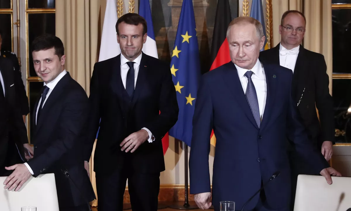 Putin Zelenskega vabi v Moskvo, ta pa njega v Kijev