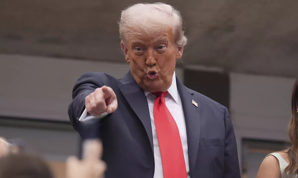 Trump še "zdanjič" opozoril Hamas glede talcev