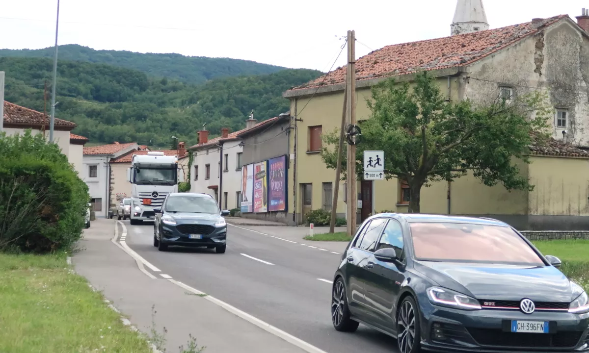 Nov prometni režim na vipavski hitri cesti čez Rebernice