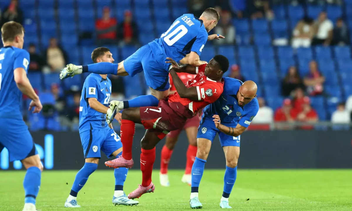 Švica se je sprehodila do treh točk proti Sloveniji