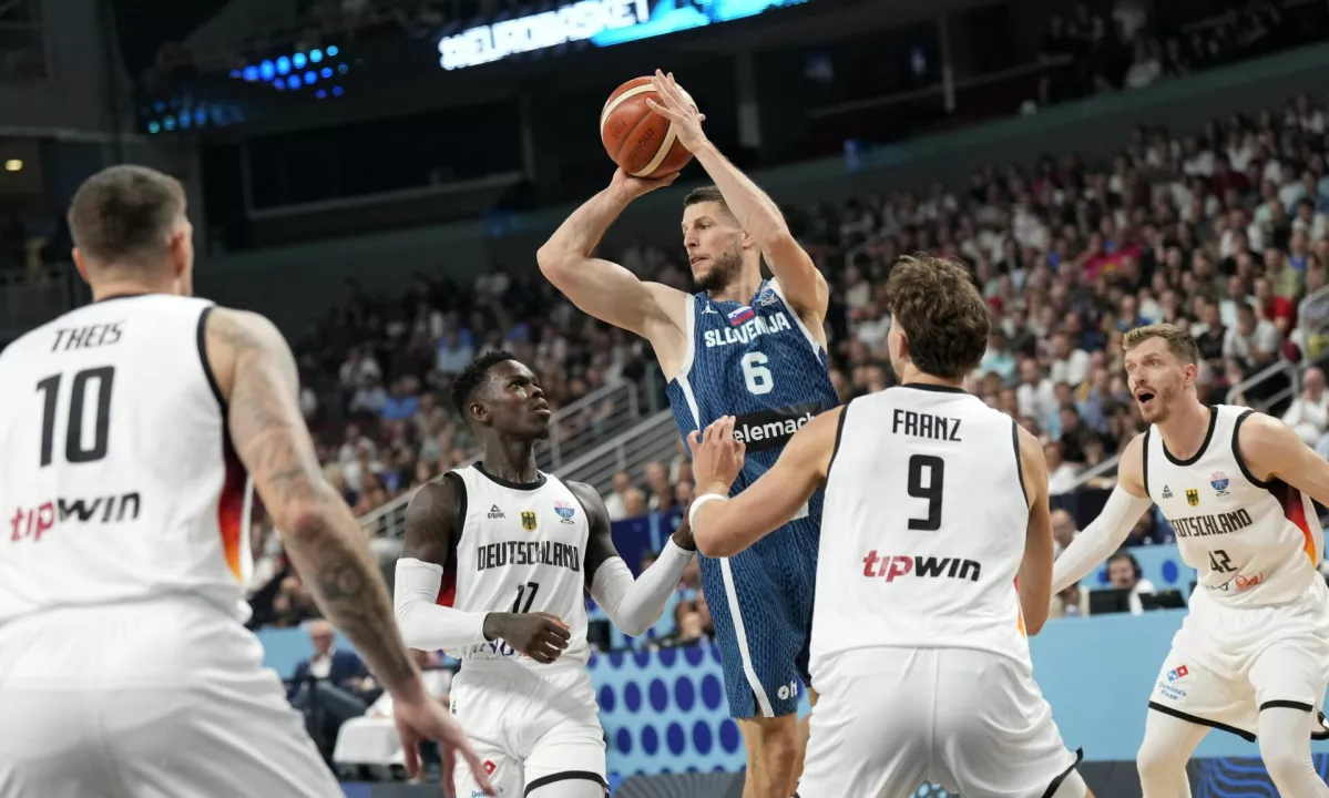 Slovenski košarkarji proti Nemčiji v četrtfinalu evropskega prvenstva: Sekulić opozarja na nemški napad, Nemci pa podcenjujejo Slovence