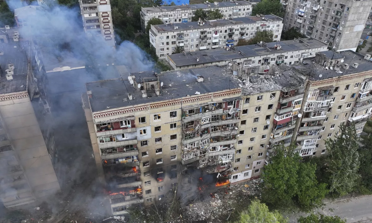 Rusija prestregla več kot dvesto ukrajinskih dronov