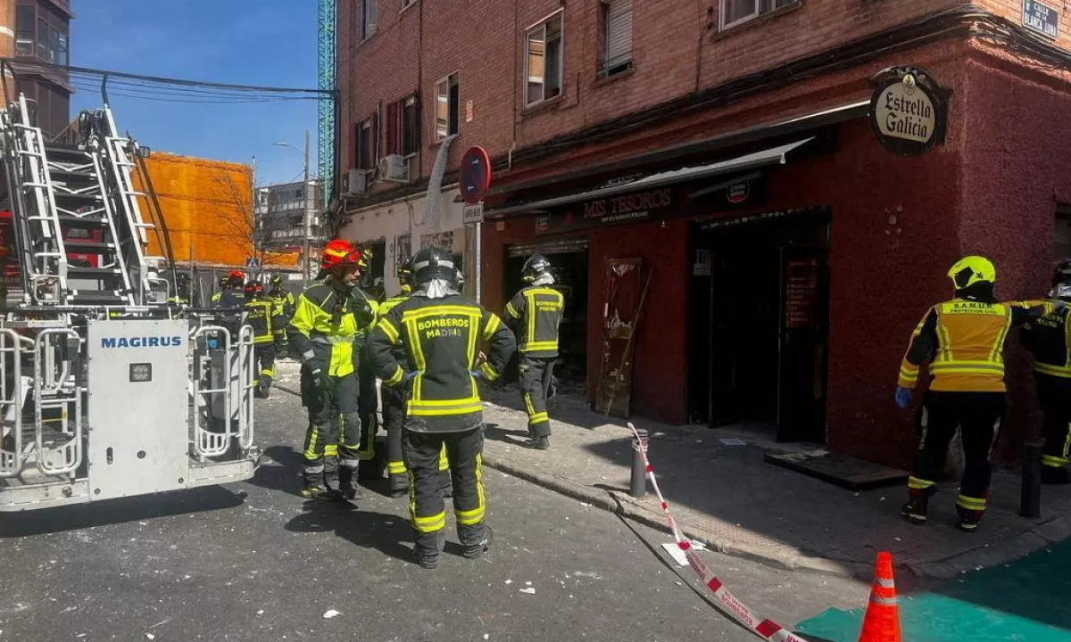 Po eksploziji v baru v Madridu našli truplo