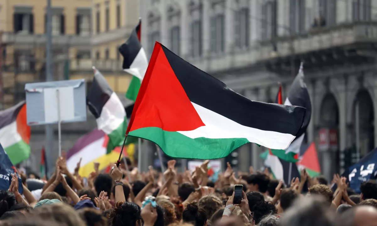 V Italiji potekala splošna stavka v podporo Palestini