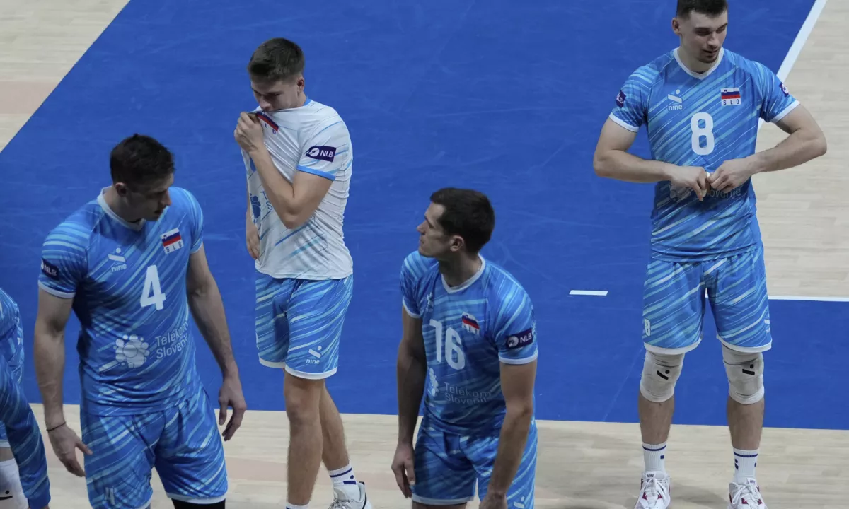 Slovenski odbojkarji izpadli v osmini finala svetovnega prvenstva