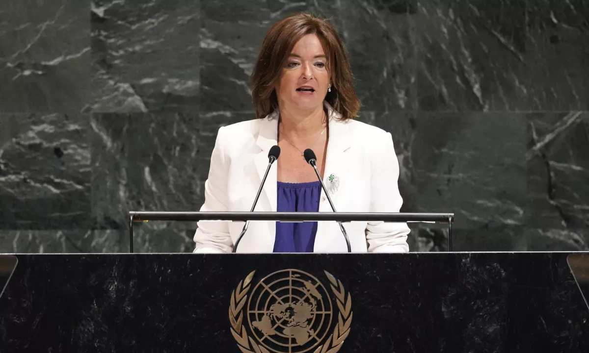 Fajon v ZN: Varnost prinaša mednarodno pravo, ne pa surova sila