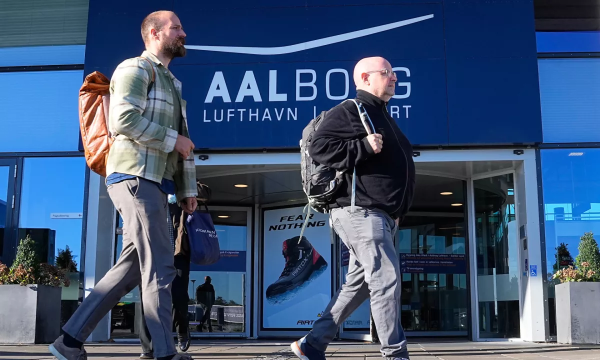 Zaradi pojava dronov na Danskem ponovno zaprli letališče Aalborg
