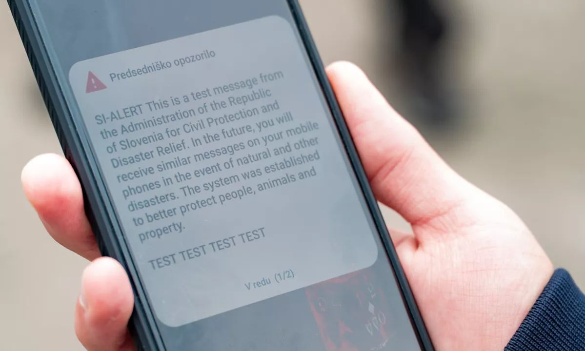 Sajovic za ponovno javno testiranje sistema SI-Alarm