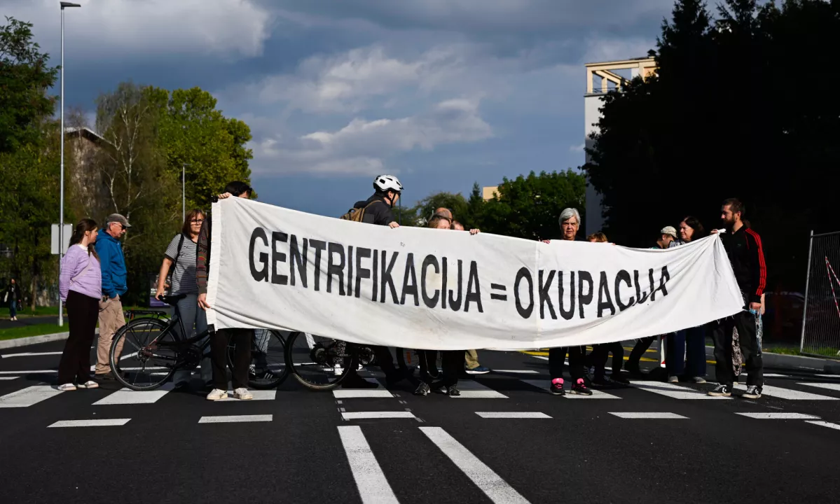 Savsko naselje zahteva glas: Protest proti ignoranci mestnih oblasti
