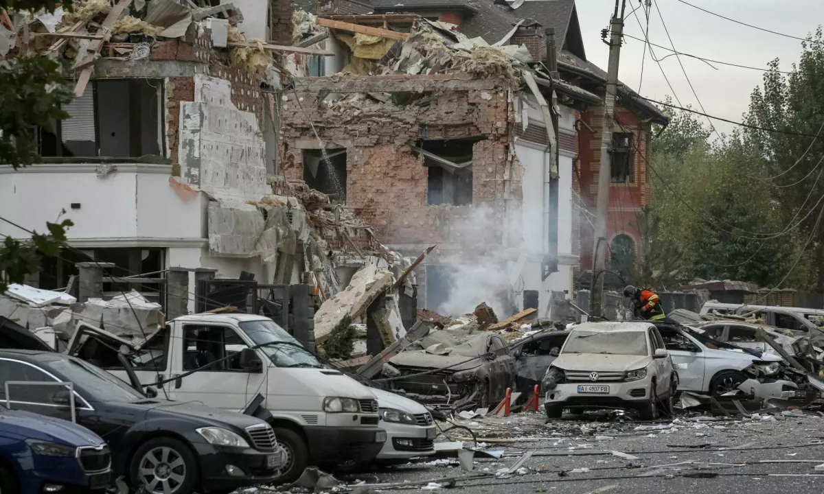 Ruski napad z dronom v regiji Sumi zahteval štiri žrtve