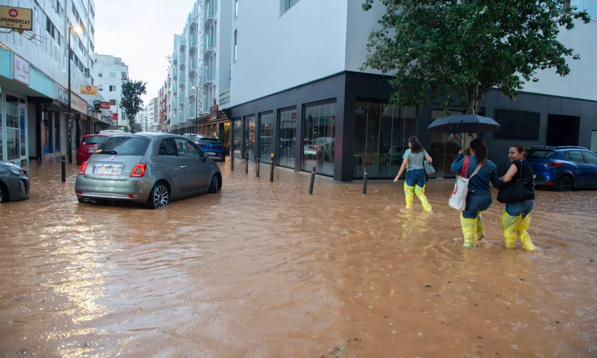 Obilno deževje povzročilo poplave na Ibizi in Formenteri