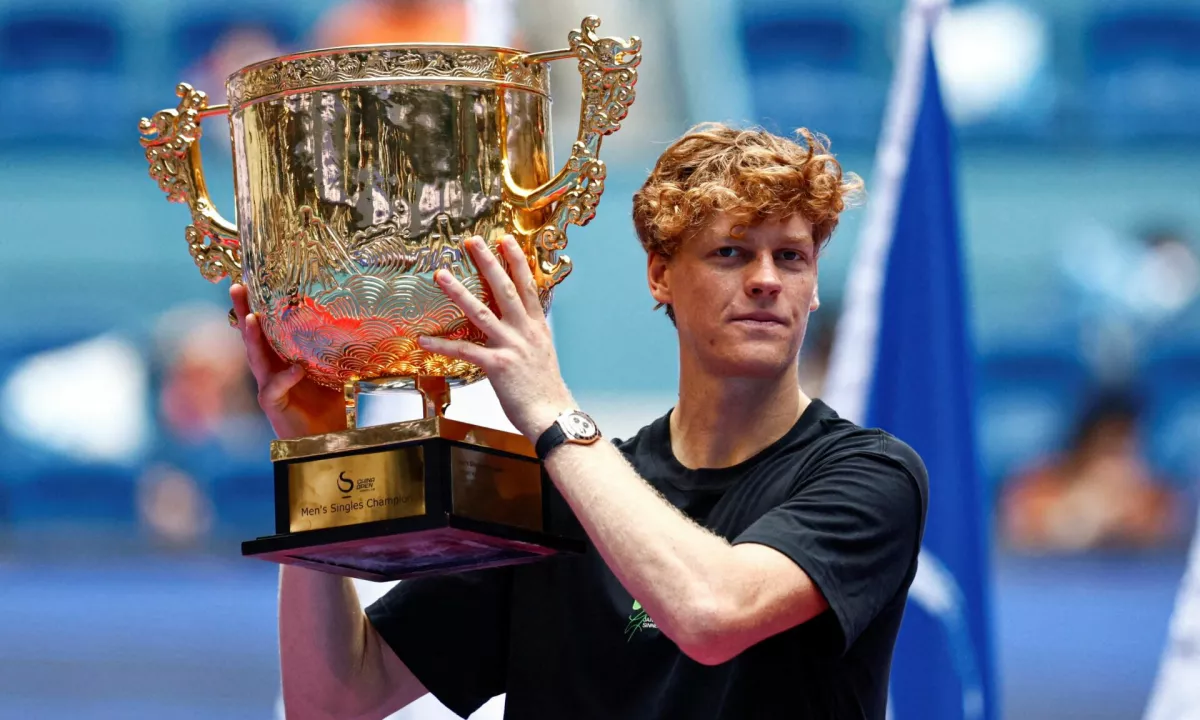 Jannik Sinner osvojil turnir ATP 500 v Pekingu