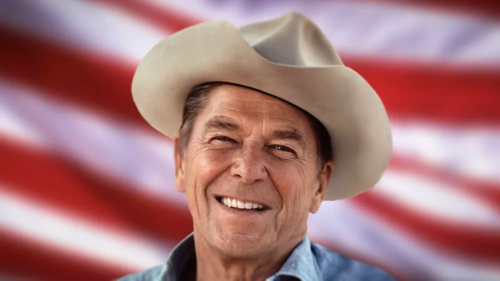 Portret 40. predsednika ZDA s kavbojskim klobukom / Foto: Profimedia