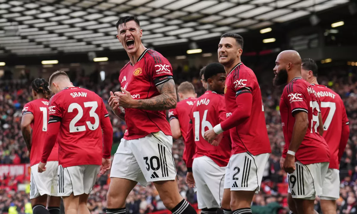 Se mu je odprlo? Šeško zadel na drugi zaporedni tekmi za zmago Uniteda