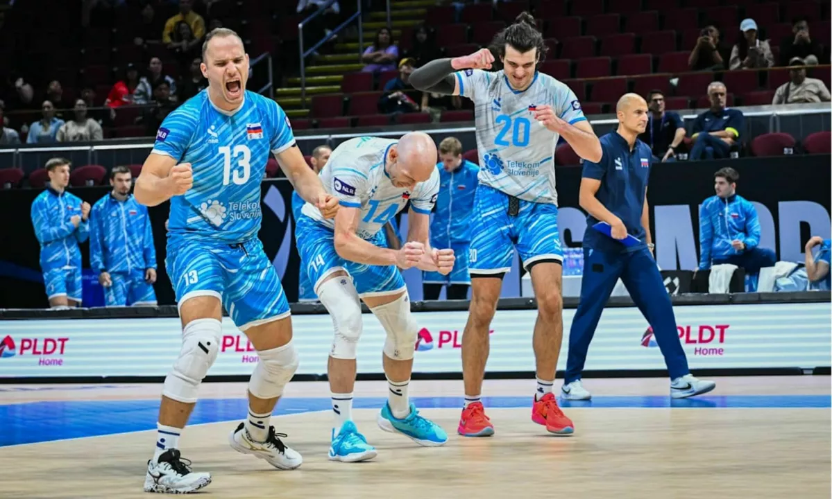 Znani nasprotniki slovenskih odbojkarjev in odbojkaric na EP 2026