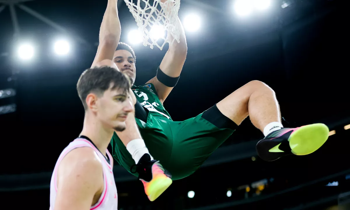 Cedevita Olimpija dosegla kar 117 točk