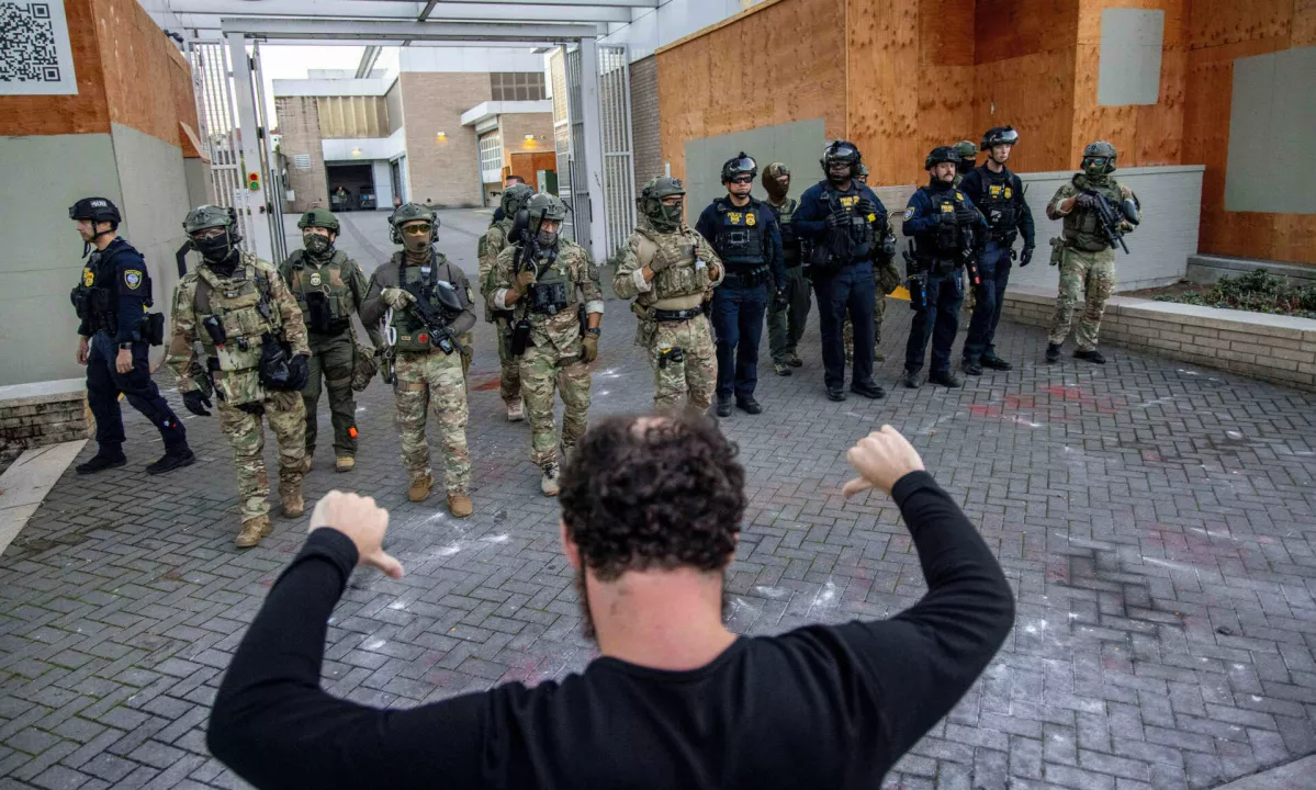 Trump kljub sodni prepovedi poslal nacionalno gardo v Portland