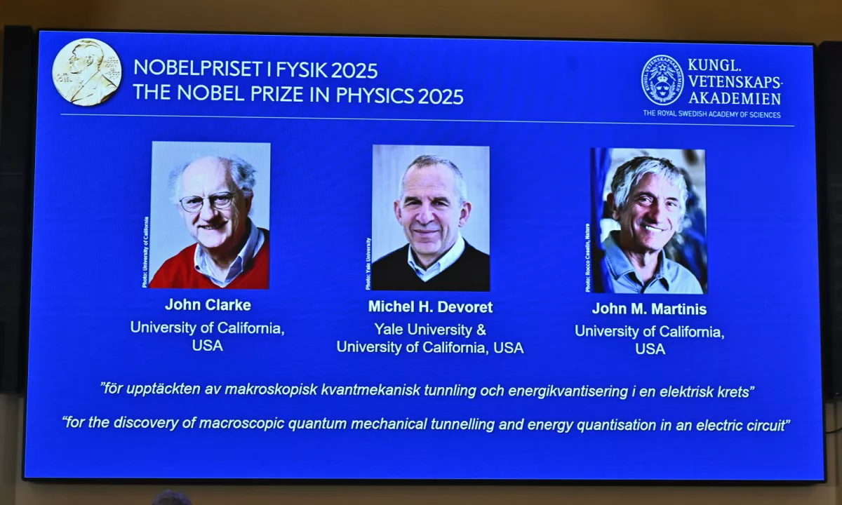 Nobelova nagrada za fiziko: kvantni svet v naših rokah