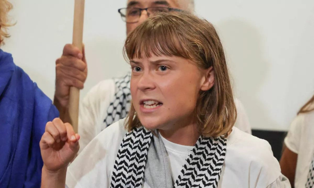 Greta Thunberg in Donald Trump v novem sporu, humanitarna flotilja za Gazo obtožuje Izrael slabega ravnanja