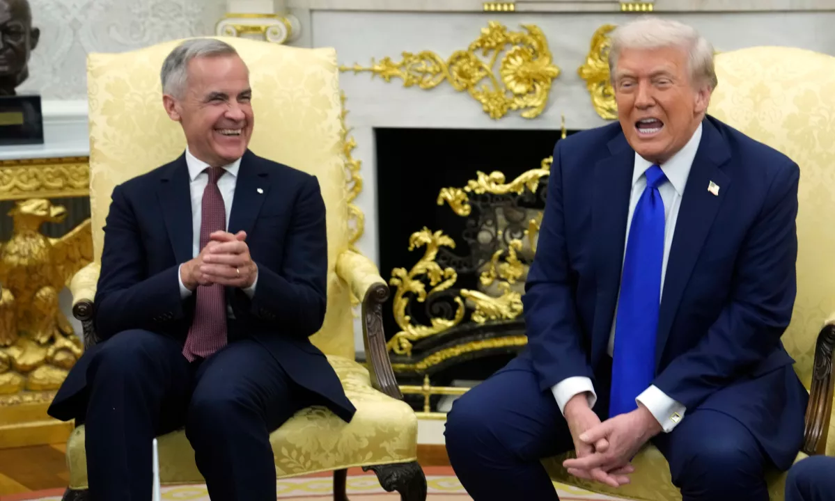 Trump napovedal dober trgovinski sporazum s Kanado