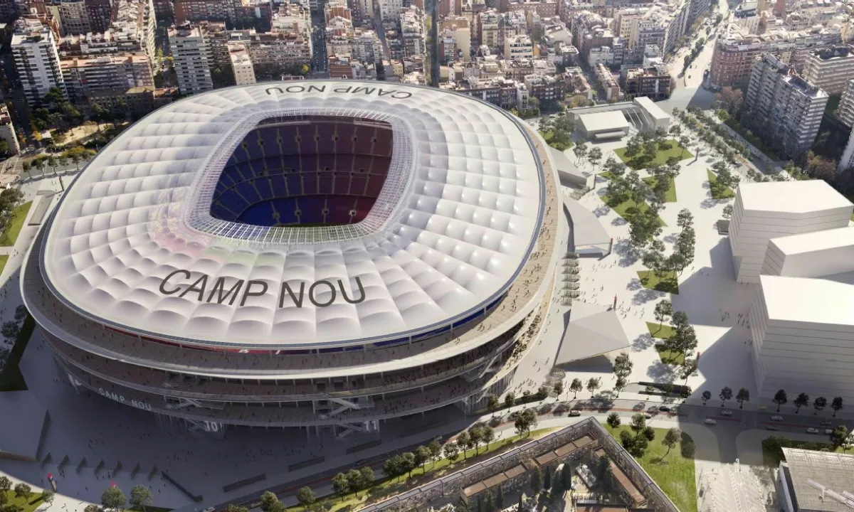 Barcelona spreminja načrte za prenovo Camp Nou