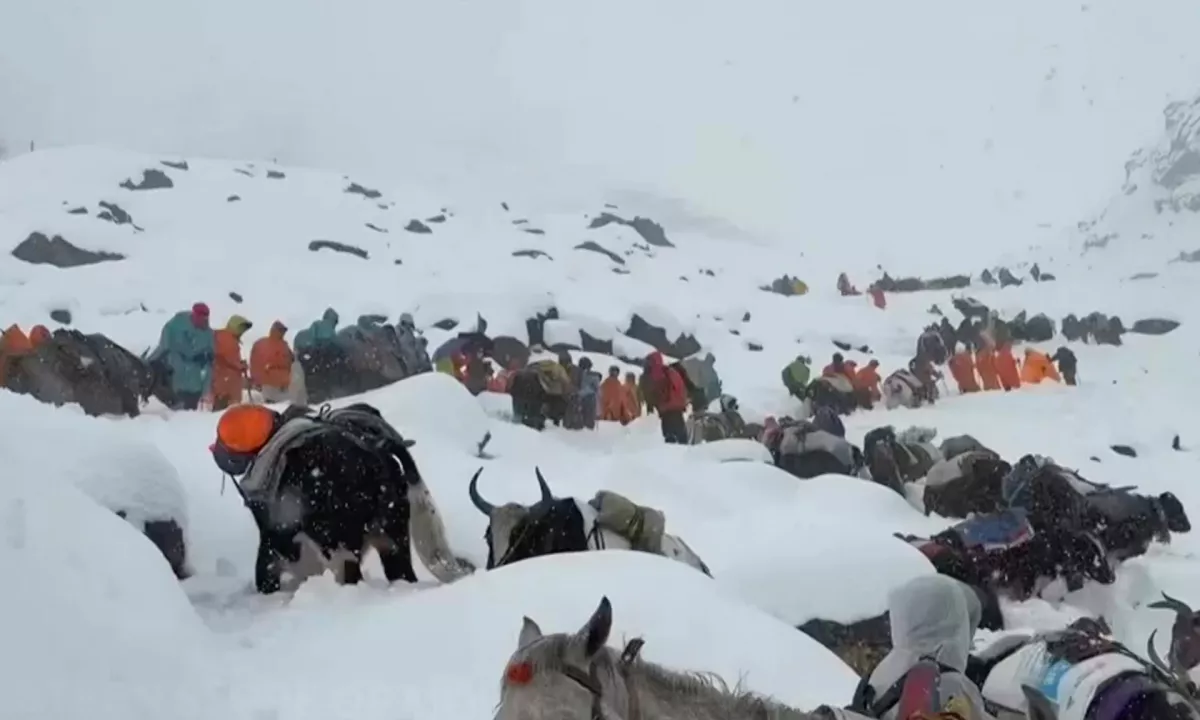 Po snežni nevihti na Everestu rešili vse pohodnike