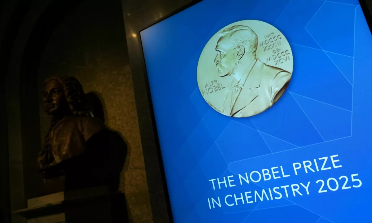 Nobelova nagrada za kemijo: kovinsko-organska ogrodja, ki spreminjajo znanost
