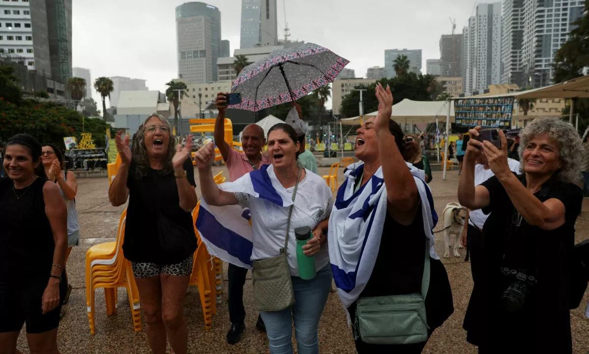 Trump: "Mir na Bližnjem vzhodu. To je čudovit izraz in upamo, da se bo uresničil"