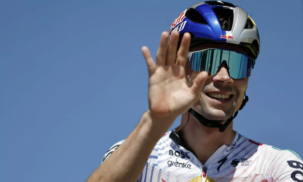 Pogačar in Roglič na dirki šampionov